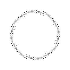 Circle Wreath Frame