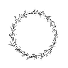 Circle Wreath Frame