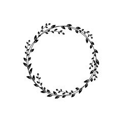 Circle Wreath Frame