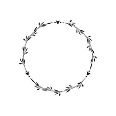 Circle Wreath Frame