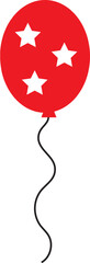Fourth of July  Red Balloon