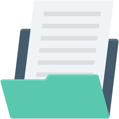 Documents Folder Vector Icon