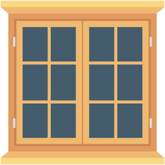 Home Window Vector Icon 