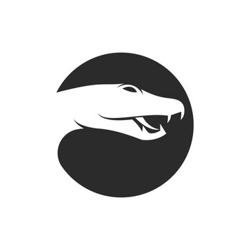 Snake logo vector
