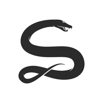Snake logo vector