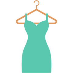 Party Dress Vector Icon 