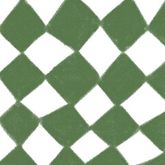 green checkered pattern illustration