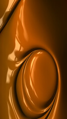 Artistic and imaginative digitally designed abstract 3D fractal background