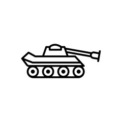 tank icon vector design templates