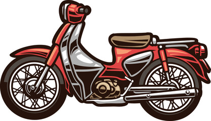 retro motorcycle