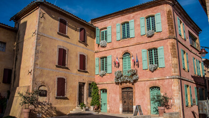 Fototapeta na wymiar Rousillon, provence, france