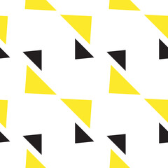 Seamless geometric of triangles. Vector illustration.