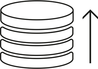 illustration money, coins.