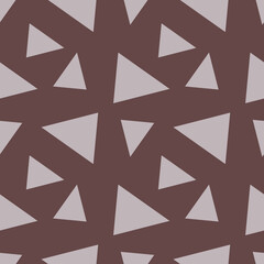 Abstract seamless geometric pattern of triangles