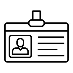 Membership Line Icon