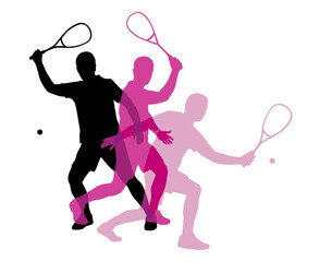 Plakat Squash - Sport -48