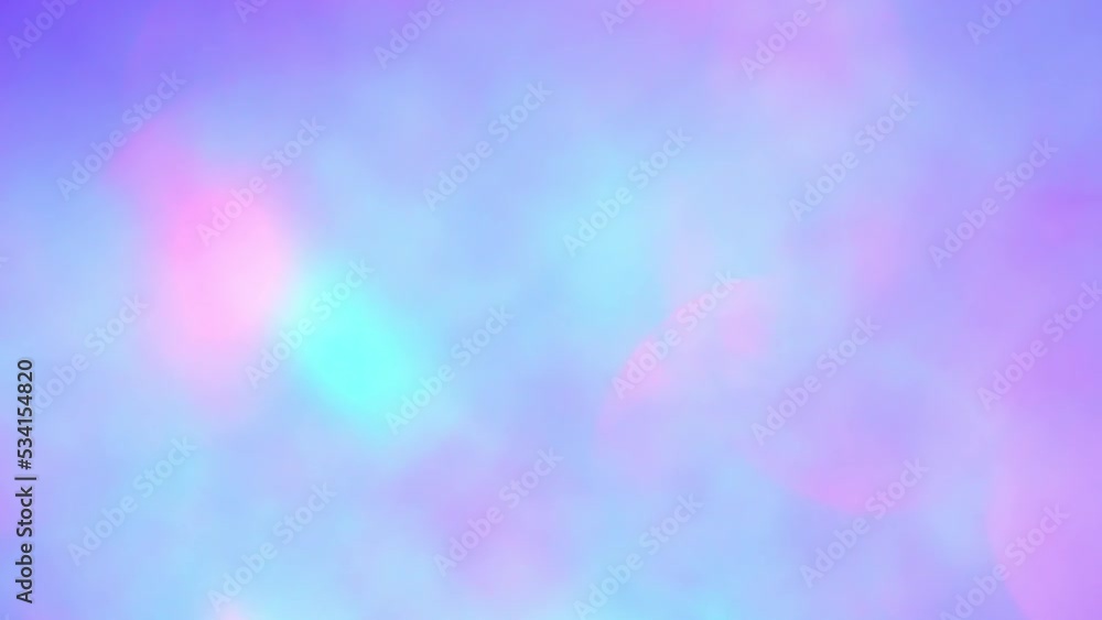Canvas Prints moving bokeh background in pastel colors. the blue and pink round bokeh sparkles and shimmers. abstr