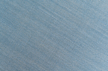 Blue fabric cloth texture background.