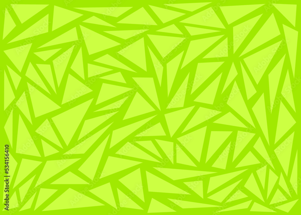 Poster simple geometric background with irregular triangle pattern