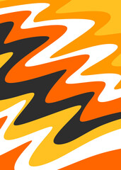 Abstract background with colorful and gradient wavy line pattern