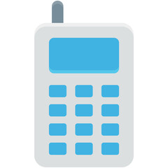 Walkie Talkie Colored Vector Icon