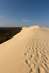 View of Dune du Pilat in France. High quality photo