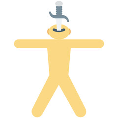 Clown Colored Vector Icon