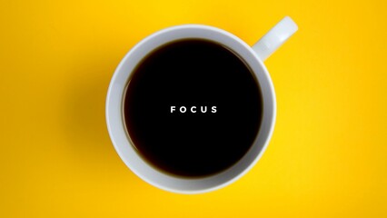 cup of coffee - Focus