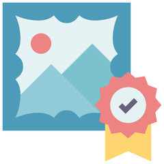 Obraz premium artwork modern line style icon