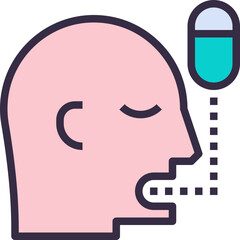 endoscopy modern line style icon