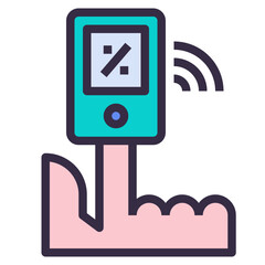 pulse modern line style icon