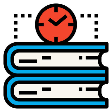 Flextime Modern Line Style Icon