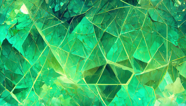 Abstract Polygon Light Futuristic Technology Design Texture Background Illustration
