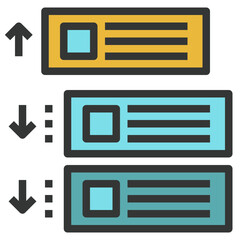 content modern line style icon