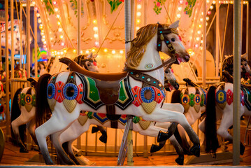 vintage carousel horse