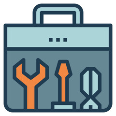 toolbox modern line style icon