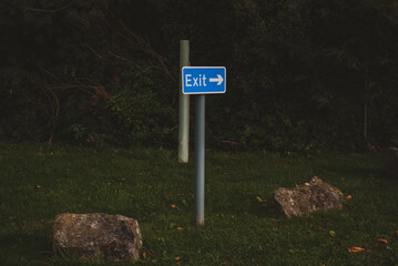 Exit signal 