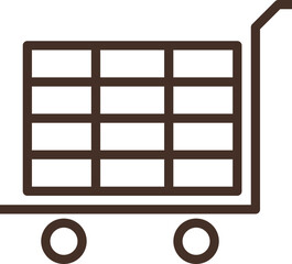shopping modern line style icon