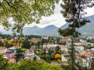 Blick über Meran