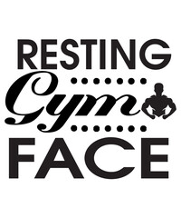 Gym Svg, Gym Svg Bundle, Gym Motivation SVG Bundle Cut Files, Gym Sayings Quotes Svg, Fitness Quotes Svg, Workout Motivation Svg, No Pain No Gain, Silhouette Cricut, Fitness Svg