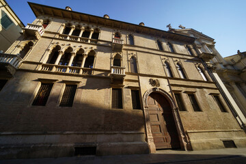 Historic buildings of Vicenza, Italy