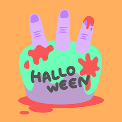 ⭐︎Zombie finger cupcakes⭐︎