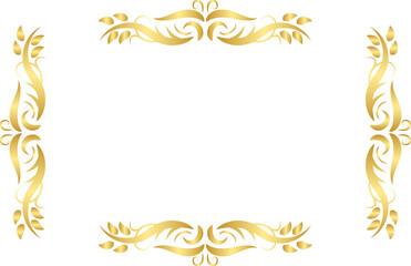 Gold Border Frame