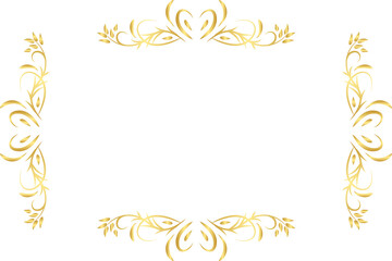 Gold Border Frame