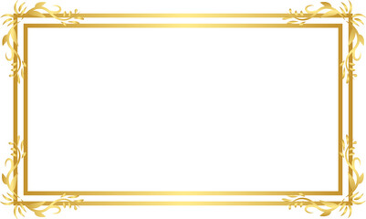 Gold Border Frame