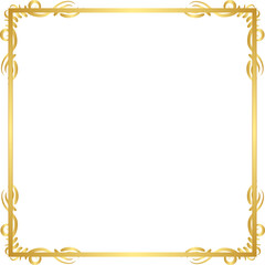 Gold Border Frame