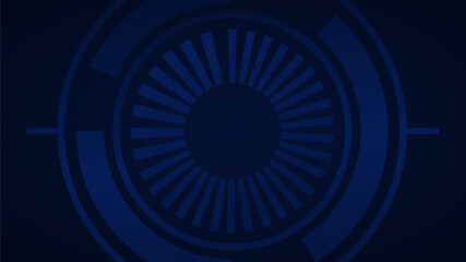 abstract blue eye blue background