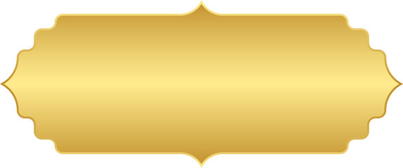 Vintage Gold Banner