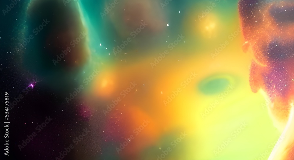 Wall mural night starry sky and milky way. space dark background with fragment of our galaxy