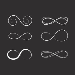 Infinity sign, symbol, logo